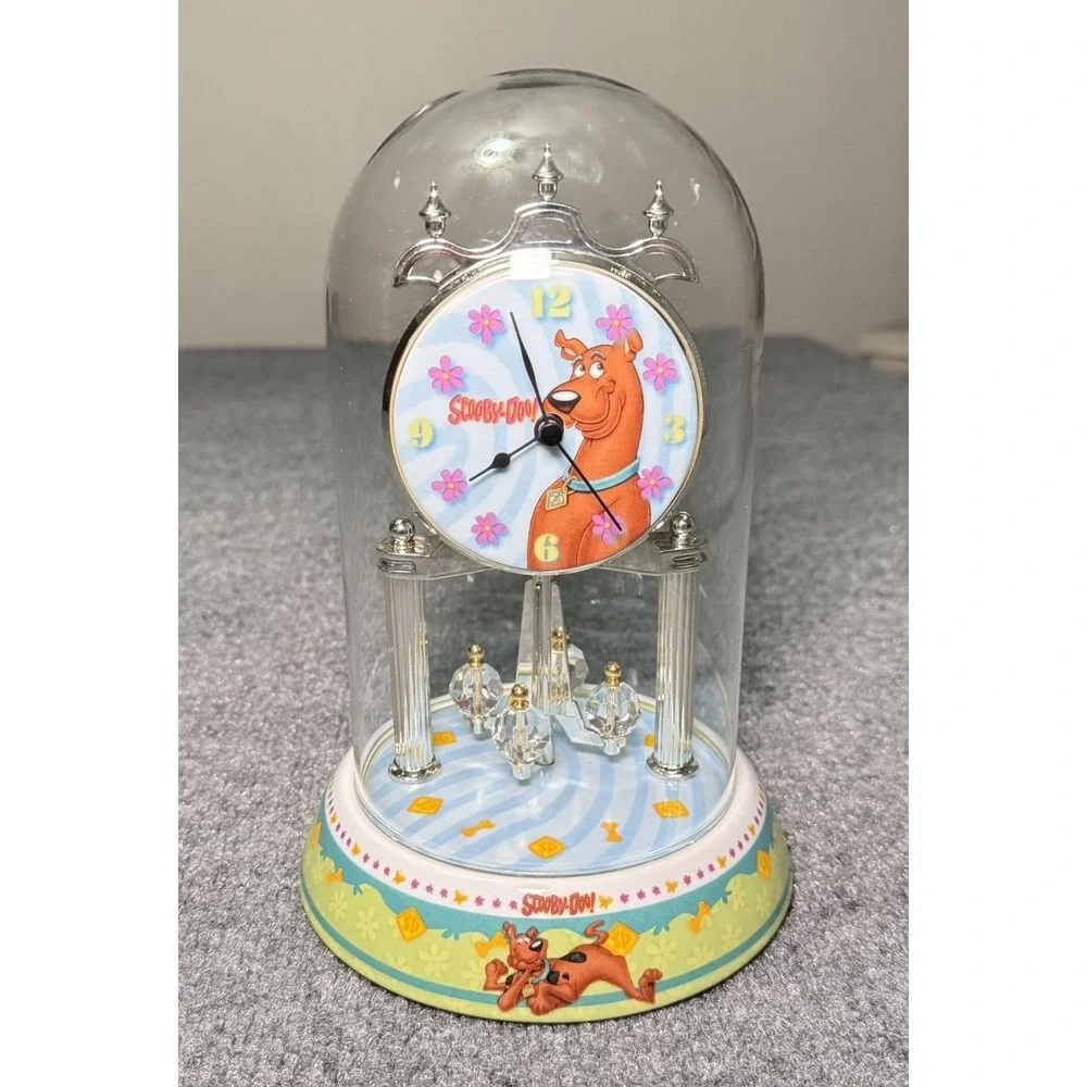 Vintage‎ Scooby- Doo Porcelain Collectible Anniversary Clock Cartoon Network